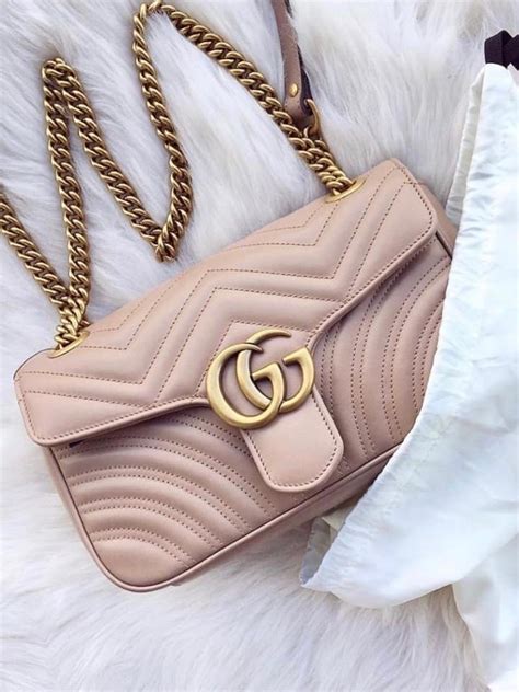 gucci marmont dusty pink vs taupe